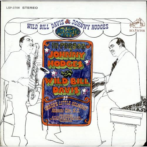 Wild Bill Davis & Johnny Hodges In Atlantic City (LP)